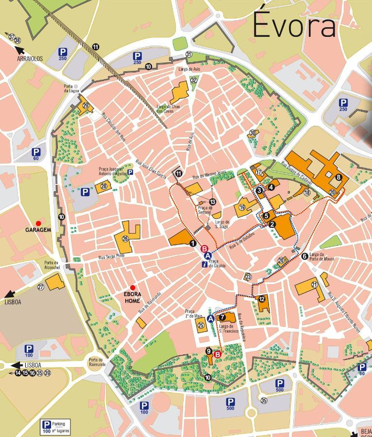 Ebora Home - Garage Free - Centro Historico ايفورا المظهر الخارجي الصورة